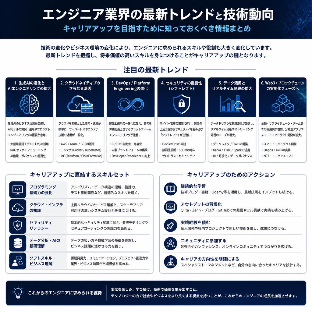 業界のトレンドを押さえよう