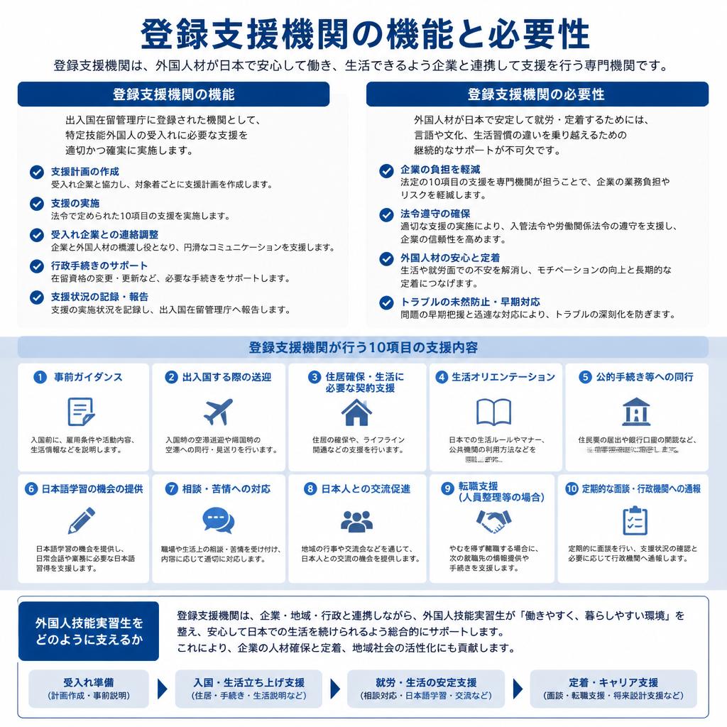 2. 登録支援機関の役割とは？