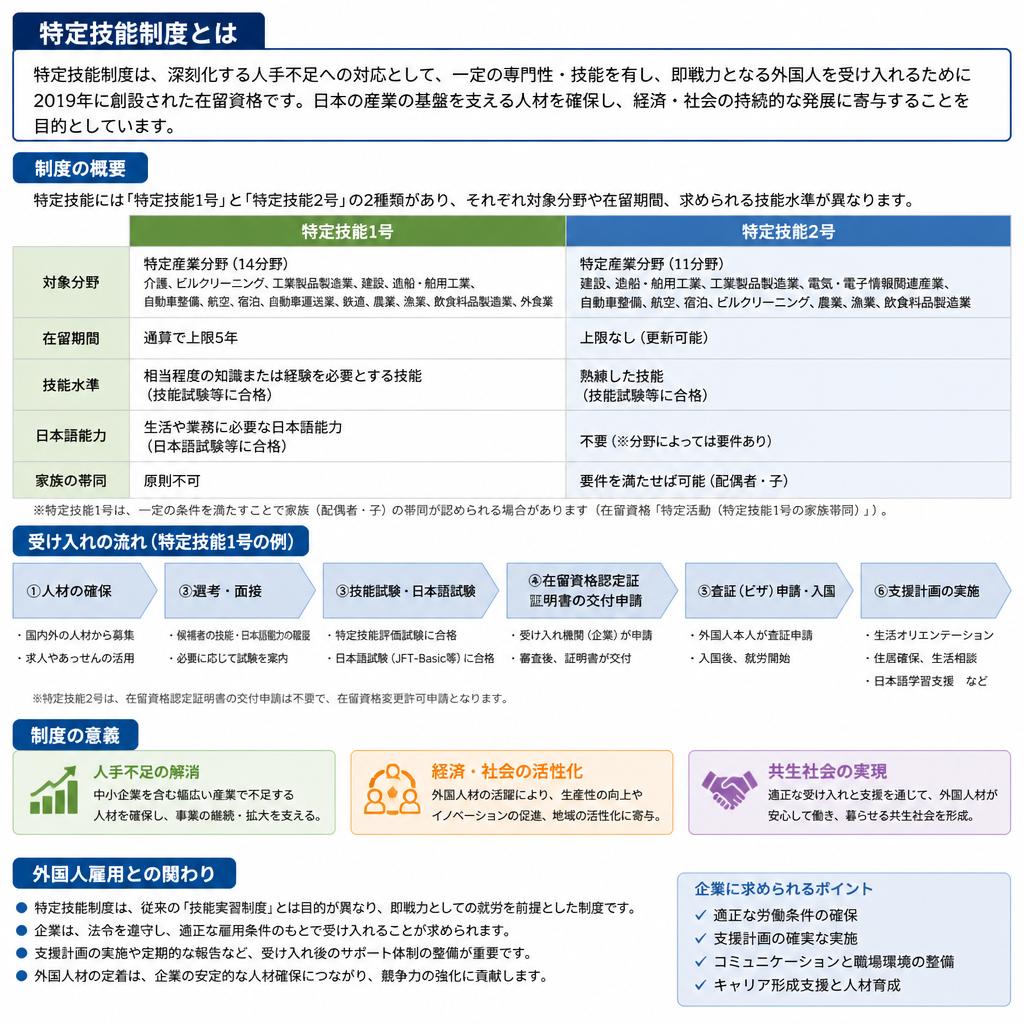 4. 特定技能制度の理解