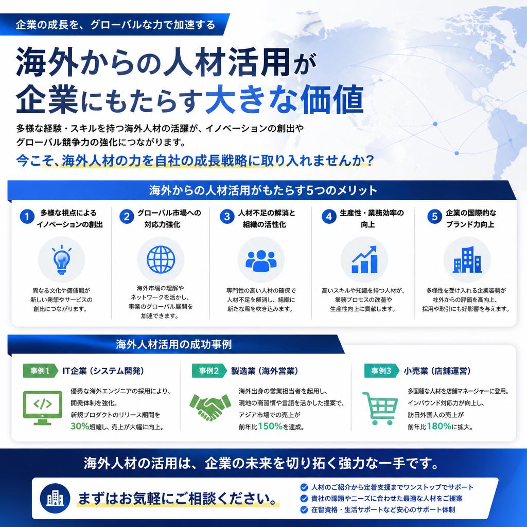 海外人材の活用