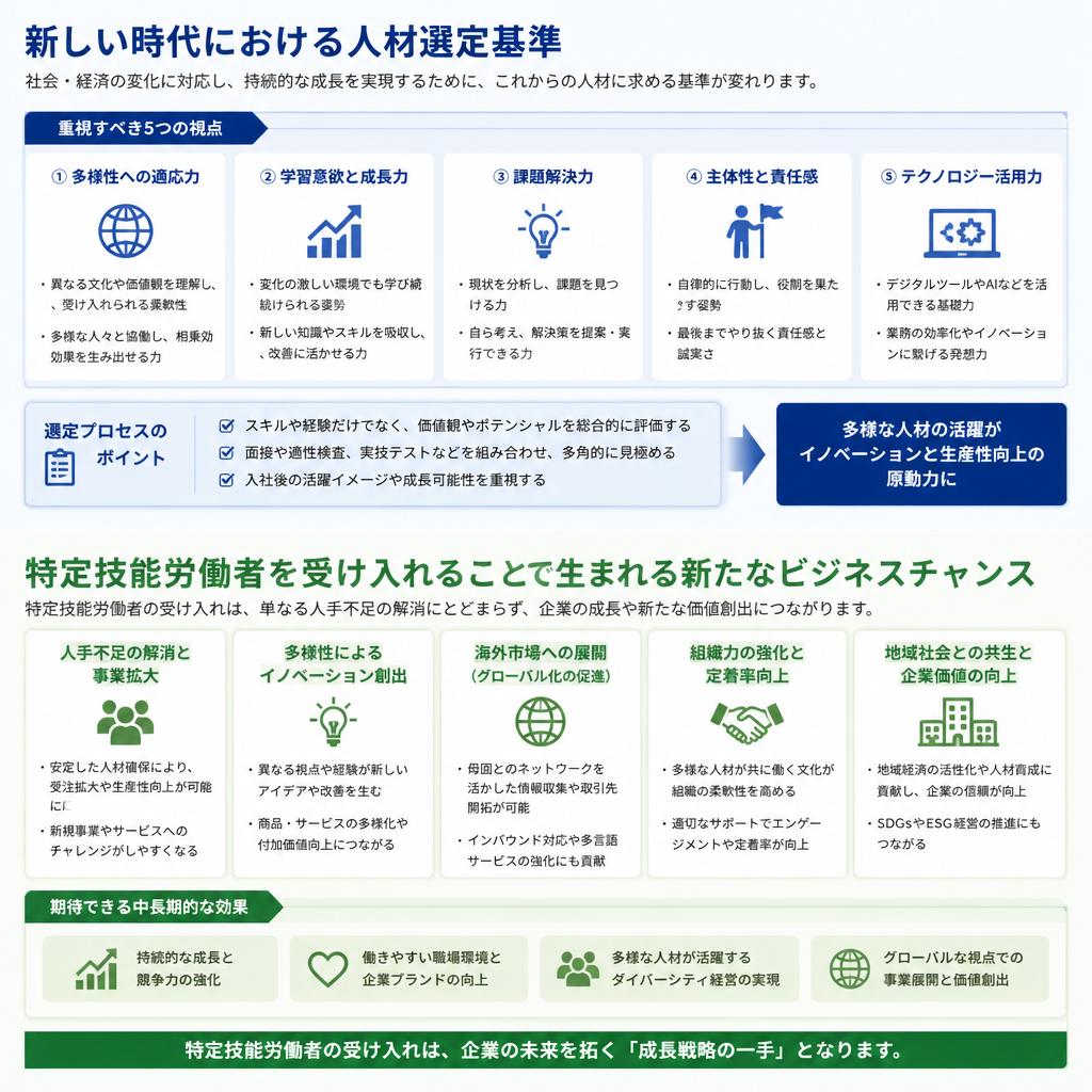 4. 人材確保の新戦略：これからの選定基準