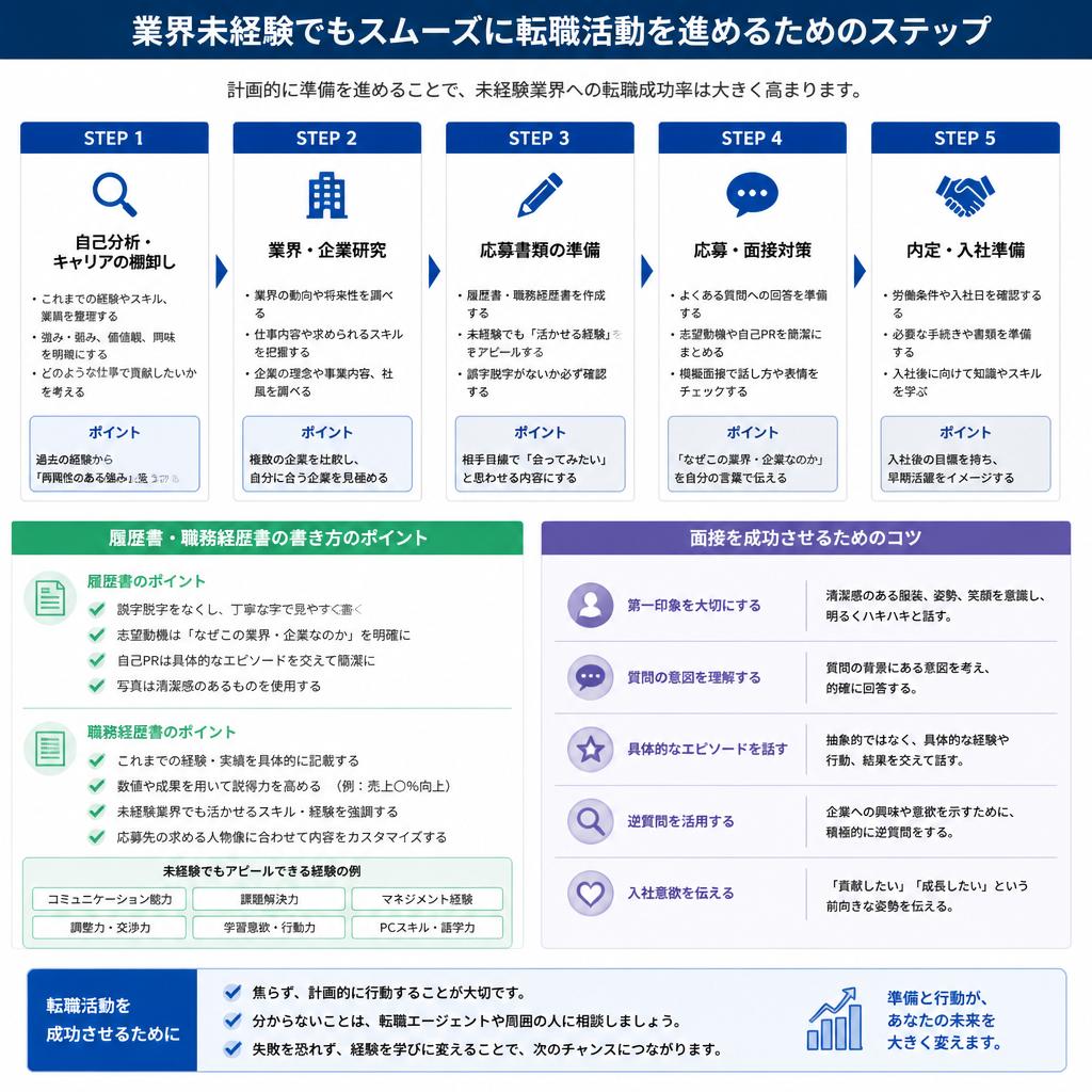 4. 転職活動のステップ