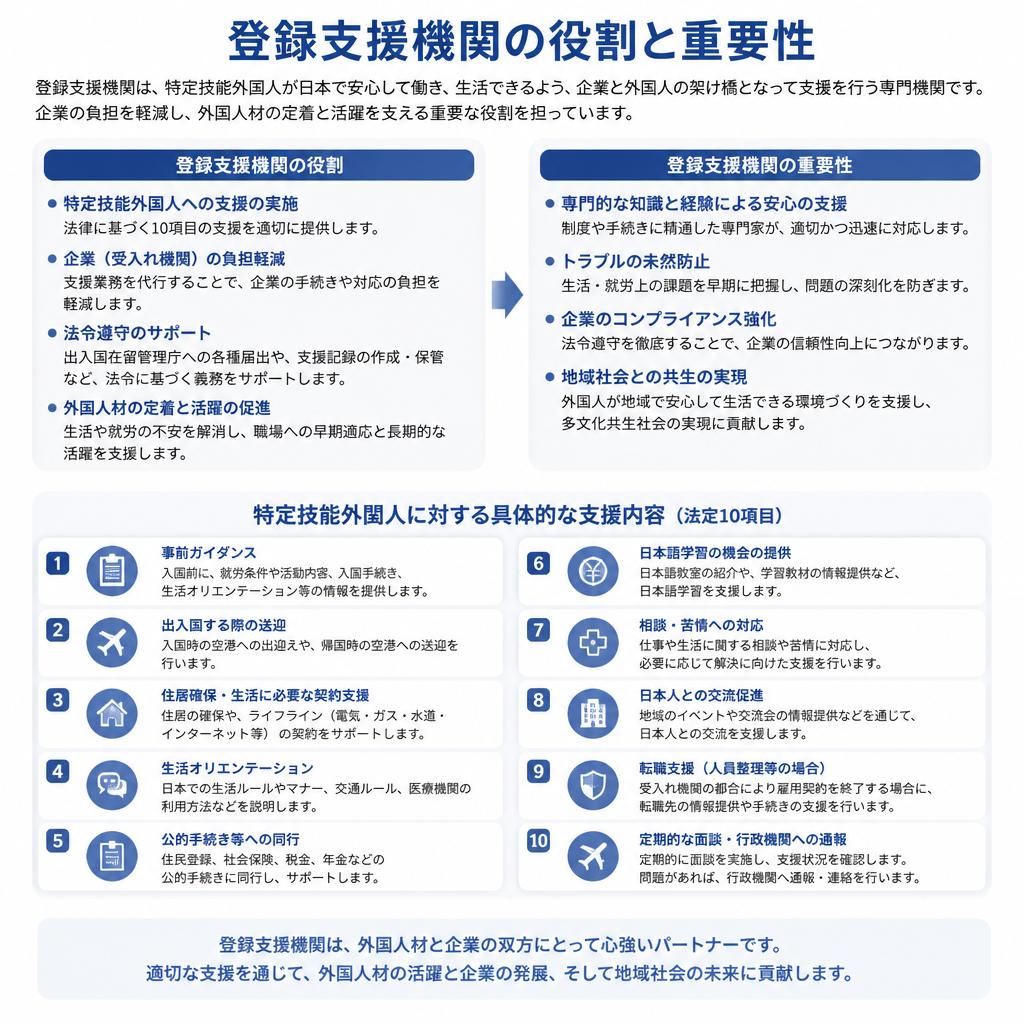 登録支援機関とは？