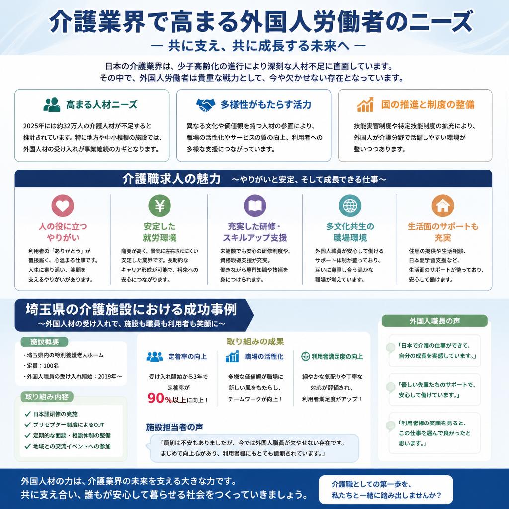 介護職求人の魅力