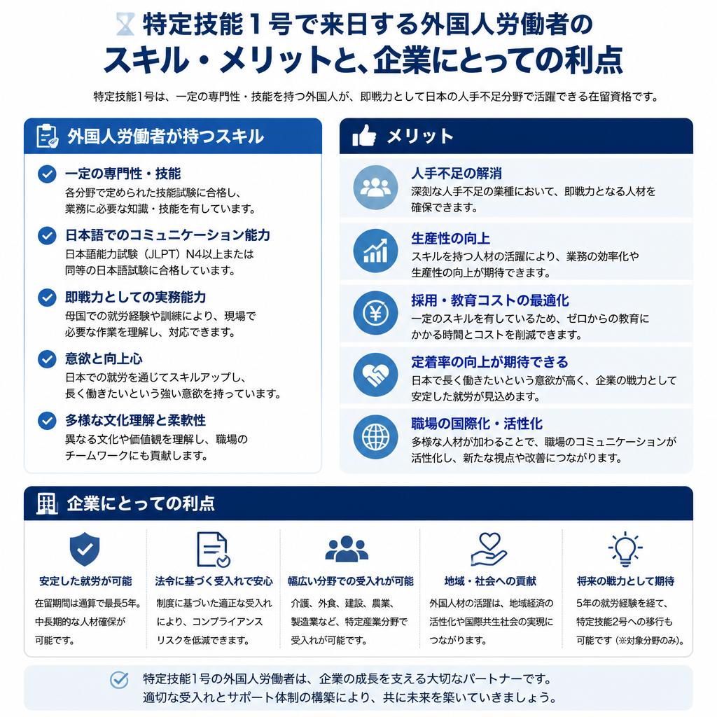 外国人労働者のメリット